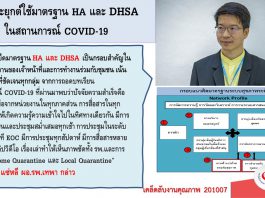 การประยุกต์ใช้มาตรฐาน HA และ DHSA