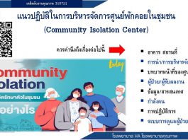 Community Isolation Center