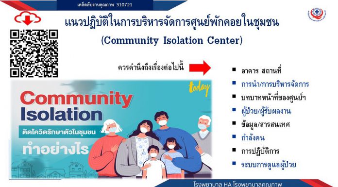Community Isolation Center